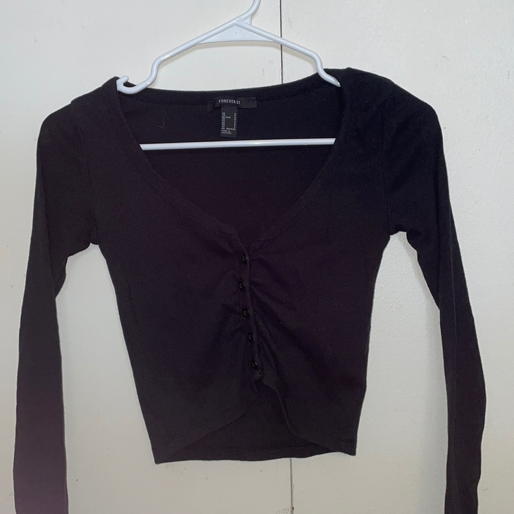 Forever 21 Black Long Sleeve